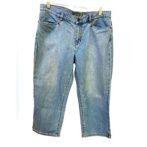 LRL Lauren Jeans Company size 8 crop jeans